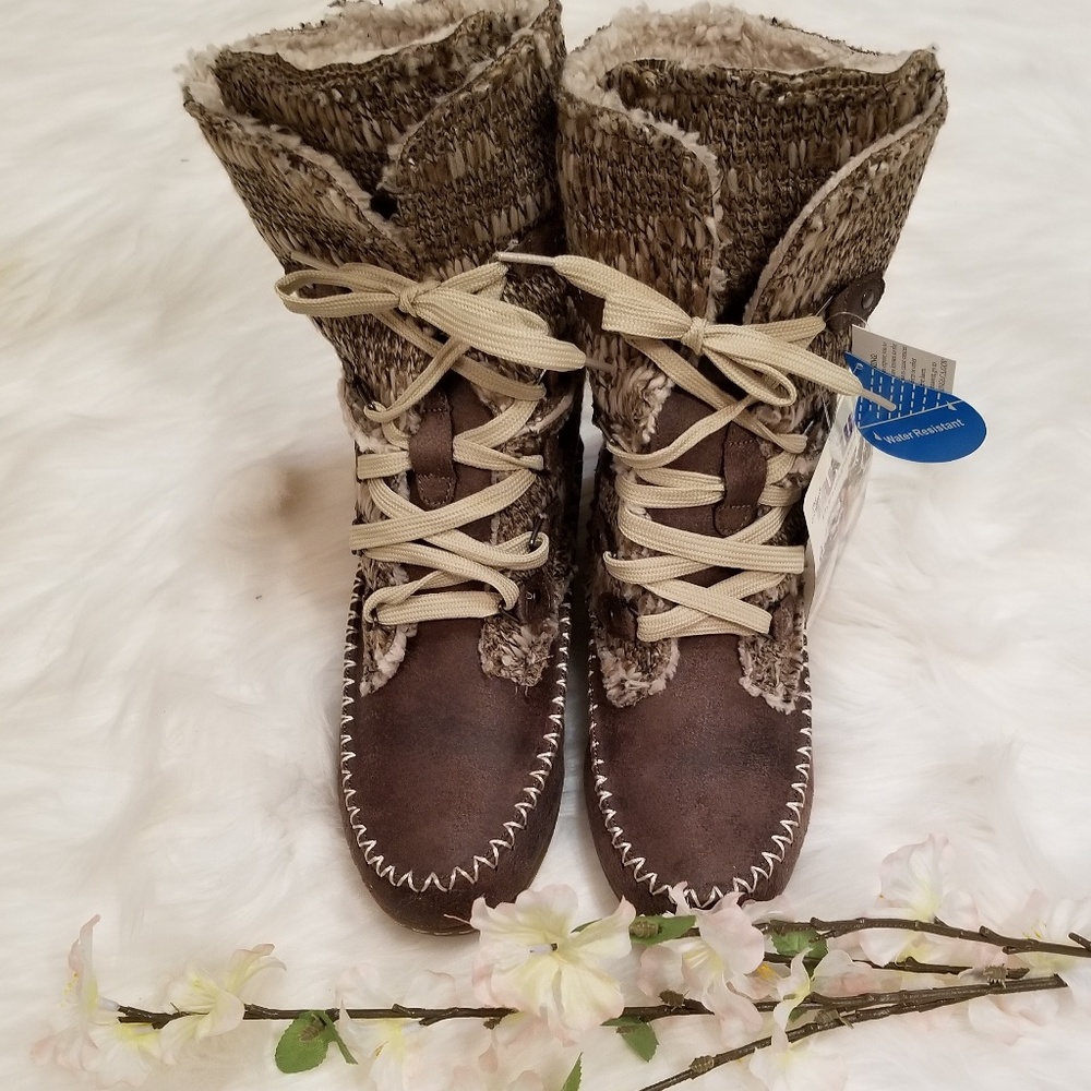 💖1LEFT!💖GORGEOUS LACE UP MAJOR PLUSH BOOT SZ 6💖 - Picture 3 of 8